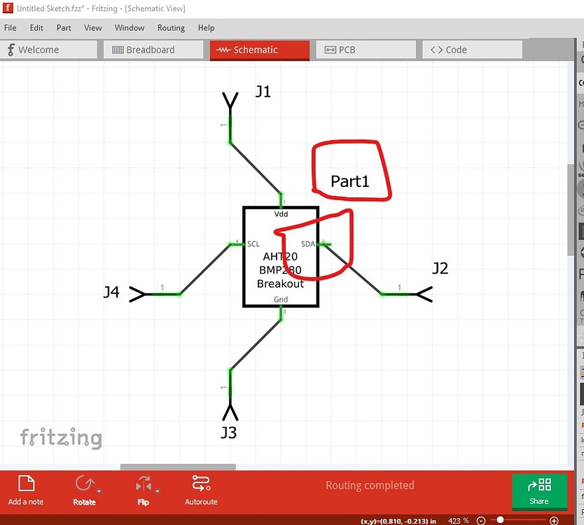 Aht And Bmp Breakout Board Parts Submit Fritzing Forum