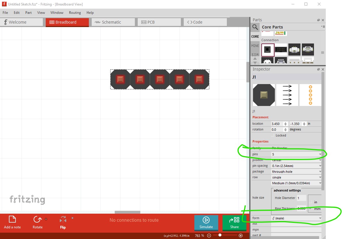 10 Pin Connector Parts Help Fritzing Forum