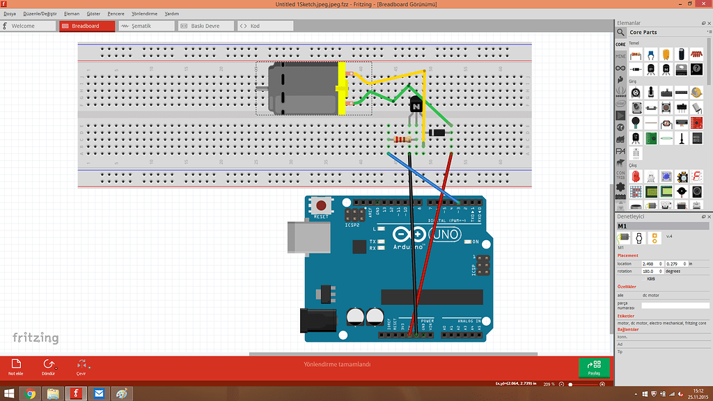 DC Motor Controlling at ardiuno? - projects - fritzing forum