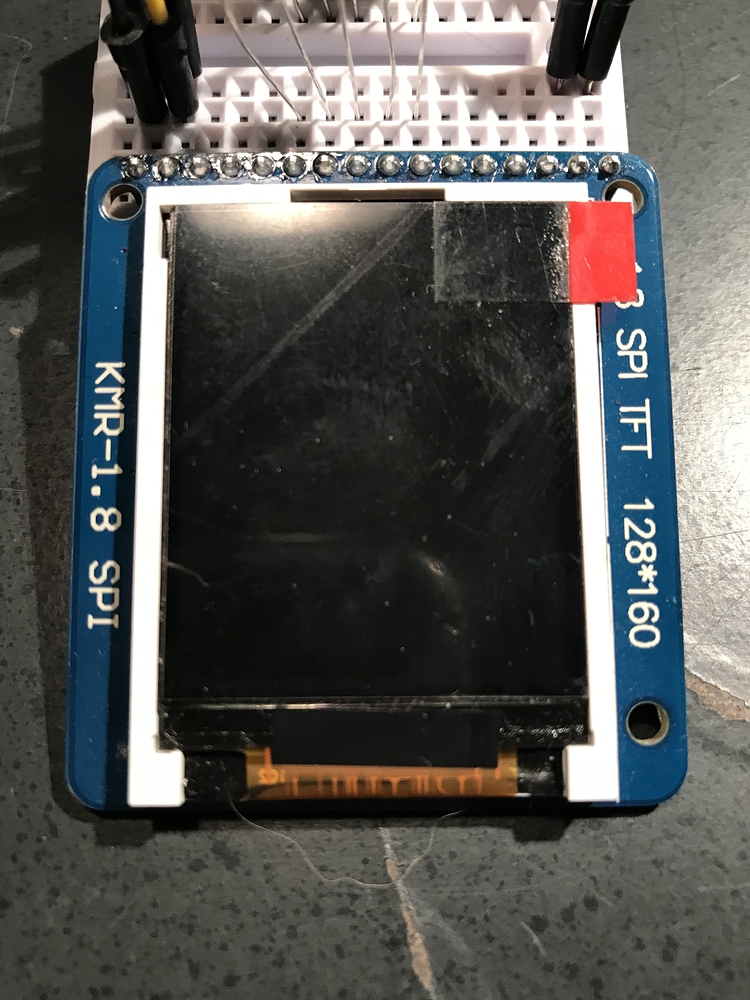 Searching for ST7735B - 128x160 TFT LCD Display part - parts help ...