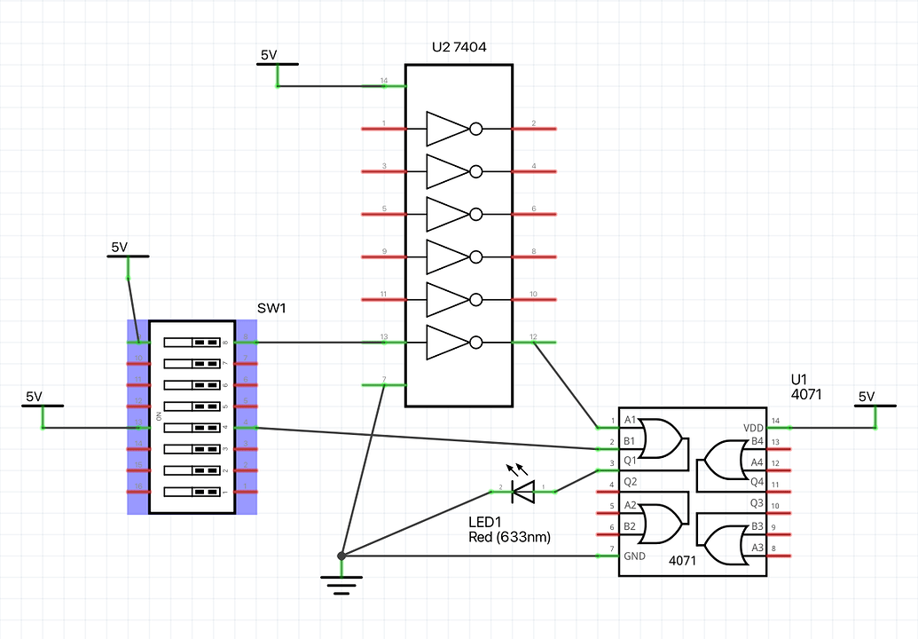 How do I draw a logic circuit in Fritzing? beginners fritzing forum