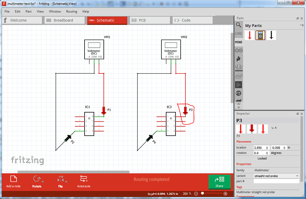 Part (multimeter) question and feedback parts help fritzing forum