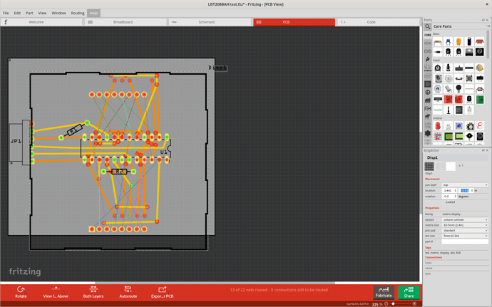 scrn-lbt2088ah test-pcb-shifted