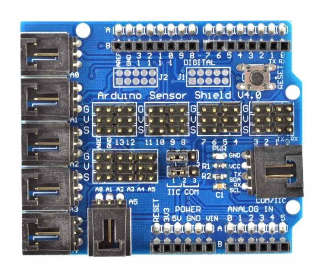 Help urgent! arduino sensor shield v4.0 part needed - parts help ...