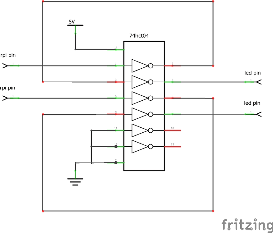 How to connect the TXB0108 level shifter - beginners - fritzing forum