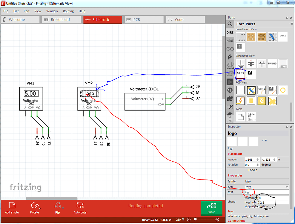 Part (multimeter) question and feedback parts help fritzing forum