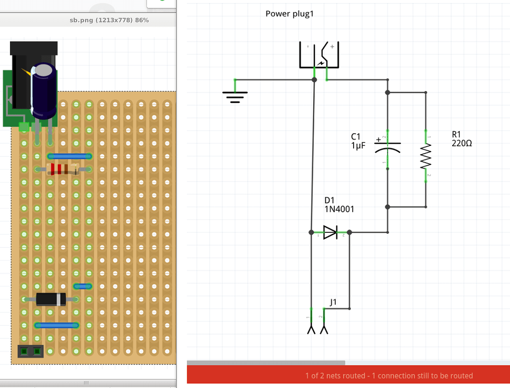 Getting started, capacitor connections - fritzing forum