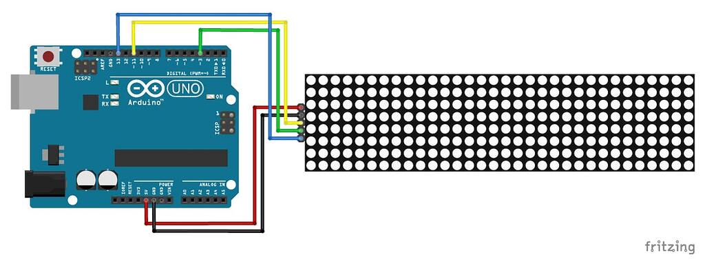 LED Matrix Clock Kit | ESP8266 Clock with MQTT | LED Matrix Info Display |  ELEKITSORPARTS