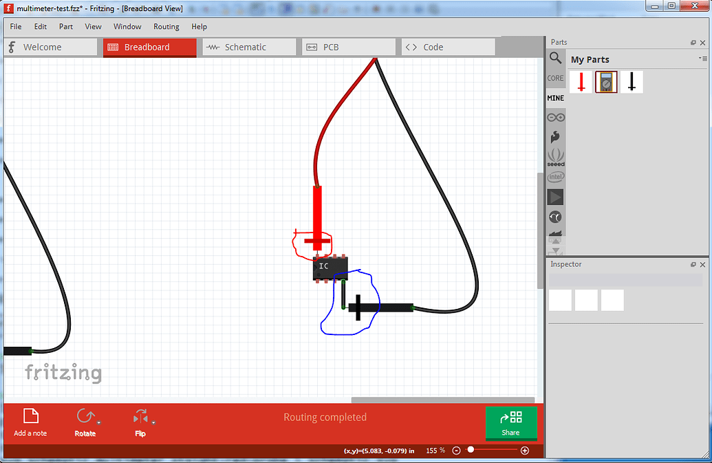 Part (multimeter) question and feedback parts help fritzing forum