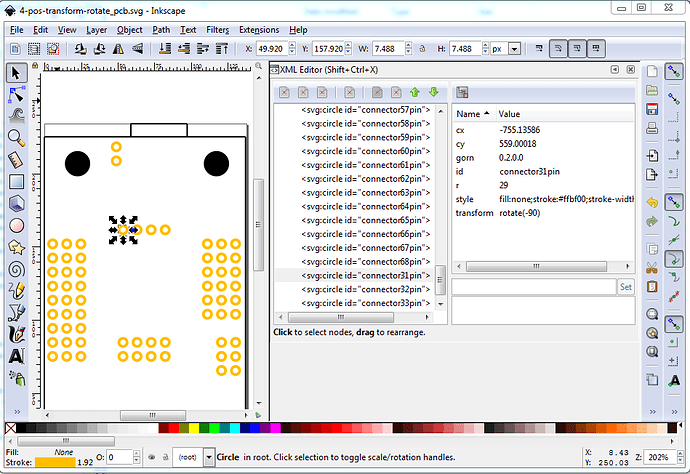 4pin-pcb-transform-rotate