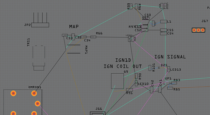 Fritzing missing connections in PCB view