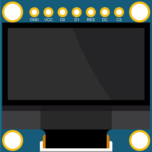 Symbol OLED 1306 0.96in 128x64 SPI - projects - fritzing forum