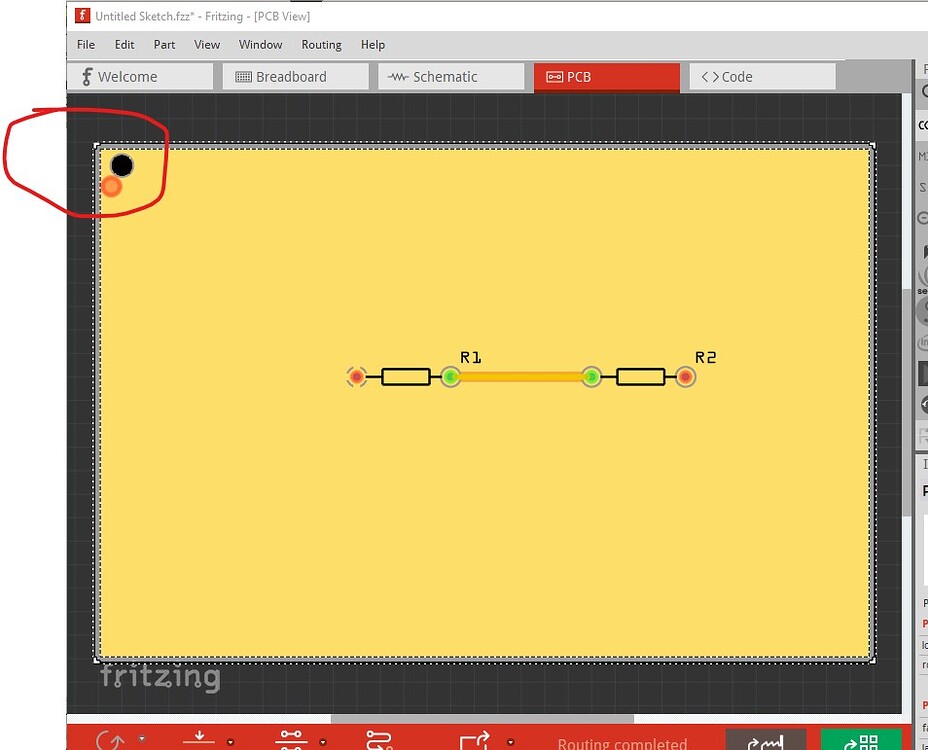 Connector0 added after ground fill operation? - fritzing forum