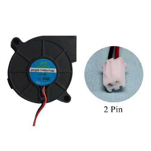 HE3D 12V DC 3D Printer 5015 Vortex Turbo Cooling Fan