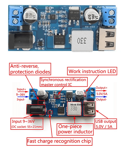 HW-688 buck converter module
