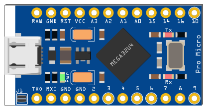 Part: Arduino Pro Micro (Clone) - parts submit - fritzing forum