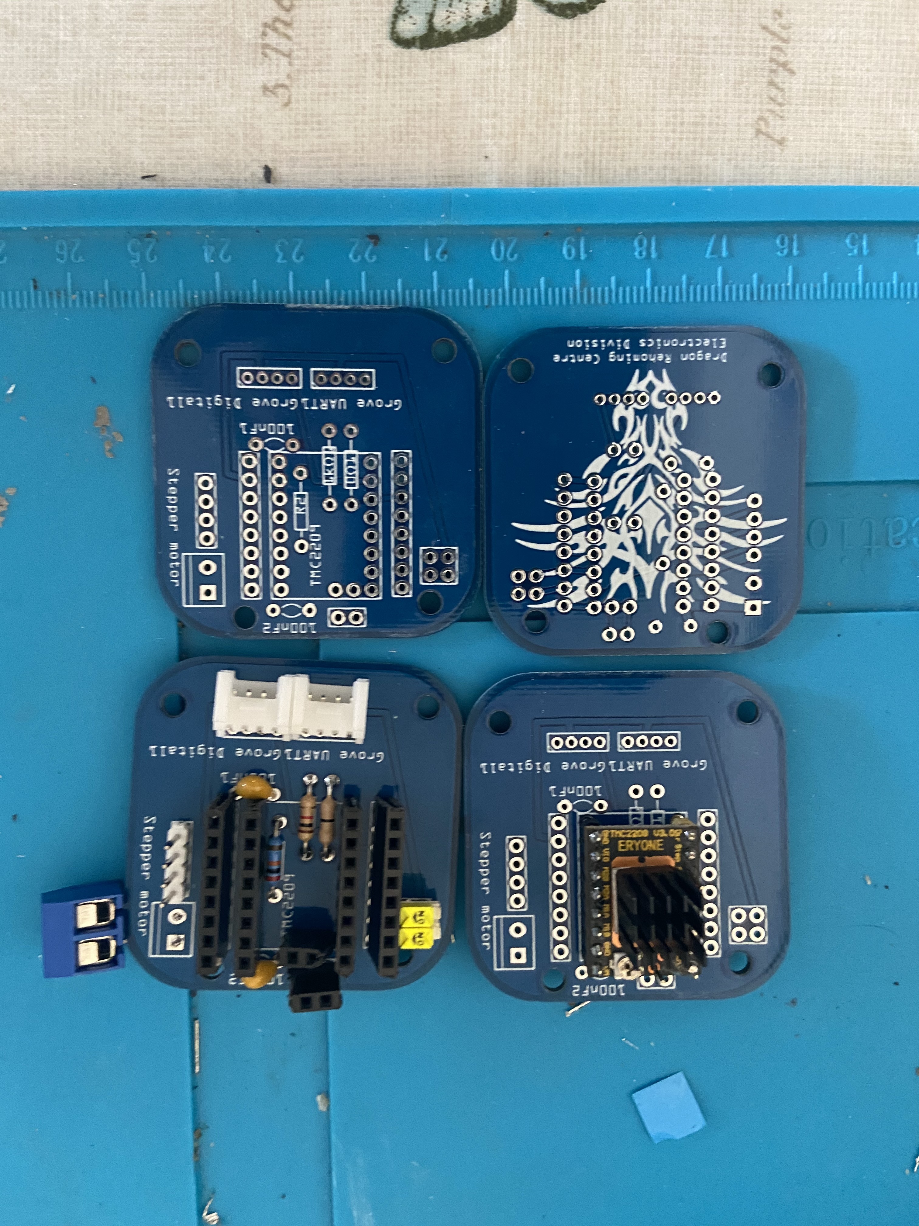 stepper motor fritzing