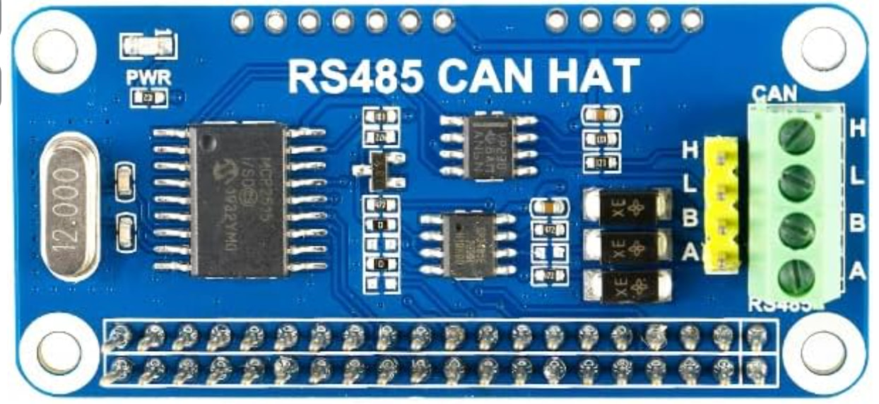 Raspberry Pi CAN HAT controller part? MCP2515 & SN65HVD230 - parts help ...