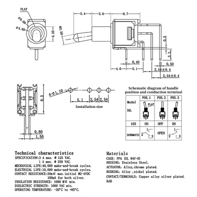 Vertical toggle SJ-103 part - fritzing forum