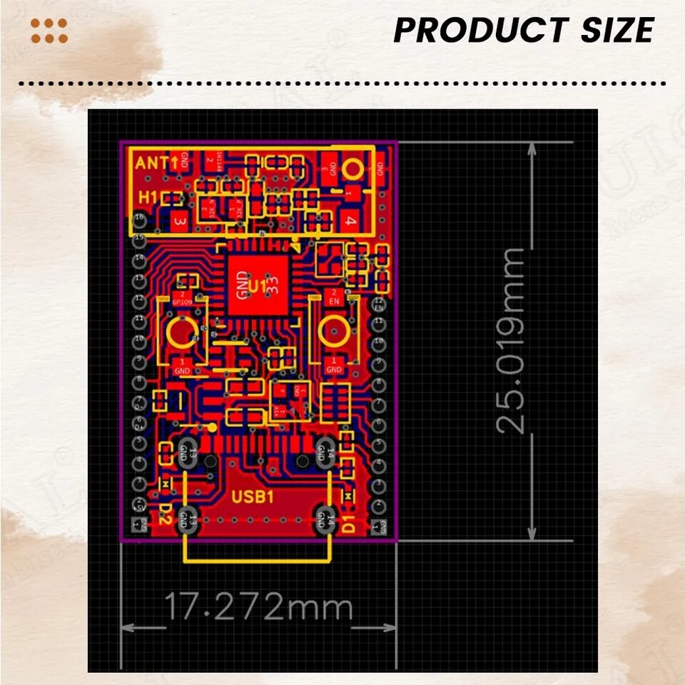 ESP32 C6 tiny module? - parts help - fritzing forum